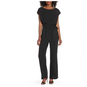 Eliza J Black Wide Leg Jumpsuit size 6